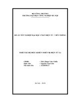 HAUI-ĐỒ ÁN TỐT NGHIỆP ĐẠI HỌC CNKT ĐIỆN TỬ  VIỄN THÔNG: THIẾT KẾ BỘ ĐIỀU KHIỂN THIẾT BỊ ĐIỆN TỪ XA DÙNG STM32F103C8T6