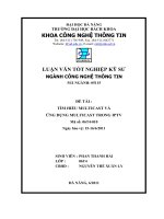 LUẬN VĂN TỐT NGHIỆP KỸ SƯ NGÀNH CÔNG NGHỆ THÔNG TIN ĐỀ TÀI :TÌM HIỂU MULTICAST VÀ ỨNG DỤNG MULTICAST TRONG IPTV