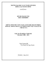Những tình tiết tăng nặng, giảm nhẹ trách nhiệm hình sự trong pháp luật phong kiến việt nam (lê sơ   thế kỷ xv) 