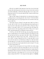 KHÓA LUẬN tốt NGHIỆP điều DƯỠNG (HOÀN CHỈNH) đặc điểm về lối sống và bệnh lý kèm theo trên những BN nhồi máu cơ tim đang điều trị nội trú tại viện tim mạch BV bạch mai 