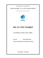 Mô hình hoá và mô phỏng mô hình thí nghiệm điều khiển lò nhiệt trên phần mềm matlab 