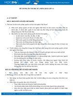 Đề cương ôn thi HK 2 môn GDCD lớp 11 năm 2017