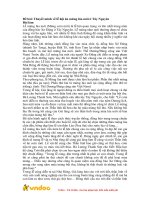 Thuyết minh về lễ hội ăn mừng lúa mới ở Tây Nguyên