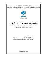Hoàn thiện công tác kế toán hàng hóa tại công ty cổ phần tập đoàn xây dựng bạch đằng   