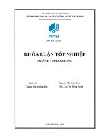 Một số giải pháp nhằm hoàn thiện công tác marketing tại công ty TNHH tuấn châu 