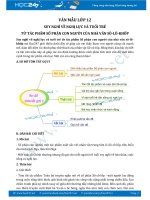 Suy nghĩ về nghị lực và tuổi trẻ từ tác phẩm Số phận con người của nhà văn Sô-lô-khốp