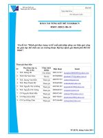 Đánh giá thực trạng và đề xuất giải pháp nâng cao hiệu quả công tác giáo dục thể chất của các trường thuộc đại học quốc gia thành phố hồ chí minh     