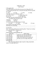 đề thi học kì ii kiểm tra 1 tiết ngữ văn 8 i trắc nghiệm 4đ câu i hãy khoanh tròn chữ cái đầu câu mà em cho là đúng nhất 2đ 1 trong chương trình ngữ văn 8 có mấy kiểu câu được chia theo mục đích