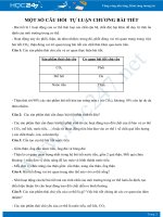 Câu hỏi tự luận ôn tập chương Bài tiết Sinh học 8 có đáp án