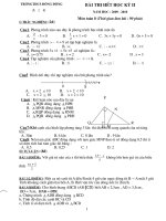 De thi HK II dap an bieu diem de so 4