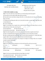 Đề kiểm tra 1 tiết HK1 môn GDCD 11 - Trường THPT Lê Hồng Phong