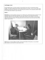 Đề thi thử Toeic có lời giải chi tiết