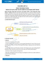 Phân tích hình tượng nhân vật Hạ Du, một người chiến sĩ Cách mạng kiên trung