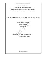 Trụ sở ngân hàng quân đội tại thành phố quy nhơn