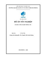 Tìm hiểu ngôn ngữ lập trình python, viết chương trình thử nghiệm dự báo sự biến động của giá chứng khoán 
