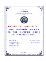 ĐO LƯỜNG văn hóa tổ CHỨC tại TRƯỜNG đại học KINH tế   đại học HUẾ BẰNG CÔNG cụ CHMA 