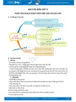 Phân tích đoạn trích Thúy Kiều báo ân báo oán