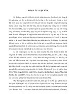 Giải pháp phát triển kinh tế bền vững trên địa bàn huyện quỳnh mai tỉnh sơn la đến năm 2020 (tt) 