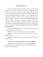 Hiệu quả sử dụng tài sản tại công ty TNHH yusen logistics việt nam (tt) 