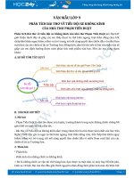 Phân tích Bài thơ về tiểu đội xe không kính của nhà thơ Phạm Tiến Duật