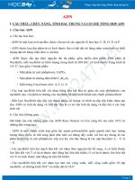 Chuyên đề nâng cao ADN - Sinh học 9