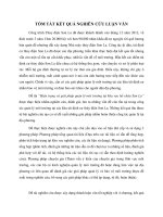 Hiện trạng và giải pháp quản lý môi trường tại khu vực hồ chứa sơn la (tt) 