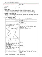 bµi 16 29 5 gi¸o ¸n h×nh häc 8 n¨m häc 2009 2010 h×nh häc ch­¬ng i tø gi¸c 1082009 tiõt 1 §1 tø gi¸c a ​– môc tiªu hs n¾m ®­îc c¸c ®þnh nghüa tø gi¸c tø gi¸c låi tæng c¸c gãc cña tø gi¸c låi hs