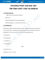 Phương pháp giải bài tập Tìm tính chất vân tại điểm M môn Vật Lý 12 năm 2021