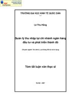 Hoàn thiện nội dụng và phương pháp phân tích cơ bản cổ phiếu niêm yết tại công ty cổ phần chứng khoán hà nội (tt) 