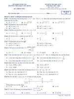 Đề thi học kì 2 môn Toán lớp 10 năm 2019-2020 – Trường THPT Phan Chu Trinh