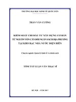Hoàn thiện quản lý tài chính tại các tổ chức phi chính phủ việt nam trên địa bàn hà nội (tt) 