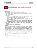 Bài giảng Khởi sự kinh doanh - Bài 6: Tài chính với quá trình khởi sự kinh doanh