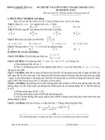 Đề thi thử vào lớp 10 môn Toán năm 2020 có đáp án - Phòng GD&ĐT Yên Lạc (Lần 2)