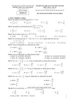 Đề thi học kì 2 môn Toán lớp 10 năm 2019-2020 có đáp án – Trường THPT Lạc Long Quân