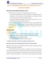 Bài giảng Tài chính doanh nghiệp: Bài 2 - Đại học Mở Hà Nội