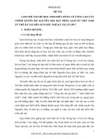 sáng kiến kinh nghiệm một số phương pháp dạy học nhằm nâng cao hiệu quả dạy học lịch sử cấp trung học cơ sở