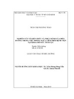 Nghiên cứu về kiến thức và thực hành của điều dưỡng trong việc phòng ngừa viêm phổi bệnh viện tại khoa hồi sức tích cực 