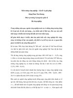 Môi trường công nghiệp   vấn đề và giải pháp  