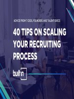 Scaling your recruiting built in