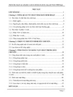 Đồ án: Thiết kế dây chuyền sản xuất phân vi sinh từ chất thải rắn đô thi, công suất 70 tấn CTRĐT/ngày