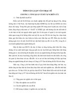 Hoàn thiện kiểm soát nội bộ chi phí hoạt động tại công ty cổ phần vận tải đường sắt hà nội (tt) 