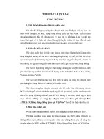 Nâng cao năng lực chuyên môn của đánh giá viên tại ban an toàn chất lượng và an ninh hãng hàng không quốc gia việt nam (tt) 