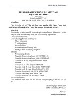 Báo cáo thực tập Quản trị kinh doanh: Phân tích dầu mỏ tại Viện hóa học công nghiệp Việt Nam, Phòng thử nghiệm hóa chất và vật liệu, Trung tâm phụ gia dầu mỏ-VILAS 067