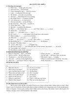 baøi taäp oân taäp khoái 6 baøi taäp oân taäp khoái 6 i chia ñoäng töø trong ngoaëc 1 there be twenty girls in my class 2 nam and i be good friends 3 every morning ha get up at five twenty 4 i