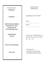 Tóm tắt Luận văn Thạc sĩ Khoa học: Nghiên cứu một số đặc điểm sinh học, sinh thái phân bố của cá đối lá (mugil kelaartii gunther, 1861) ở vùng ven biển tỉnh Quảng Nam