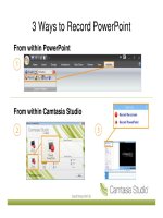 Huong dan su dung Camtasia Studio
