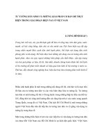 Đề tài triết học " TƯ TƯỞNG DÂN SINH VÀ NHỮNG GIẢI PHÁP CƠ BẢN ĐỂ THỰC HIỆN TRONG GIAI ĐOẠN HIỆN NAY Ở VIỆT NAM "