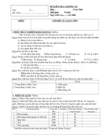 kiem tra 1 tiet HKII