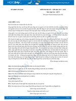 Đề thi HK 1 môn Ngữ văn lớp 9 năm 2017 Sở GD&ĐT An Giang