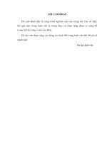 LUẬN văn THẠC sĩ SINH học (FULL) tính đa dạng thành phần loài và thành phần hoá học trong tinh dầu của một số loài ở 2 chi ba chạc và muồng truổng, thuộc họ cam 